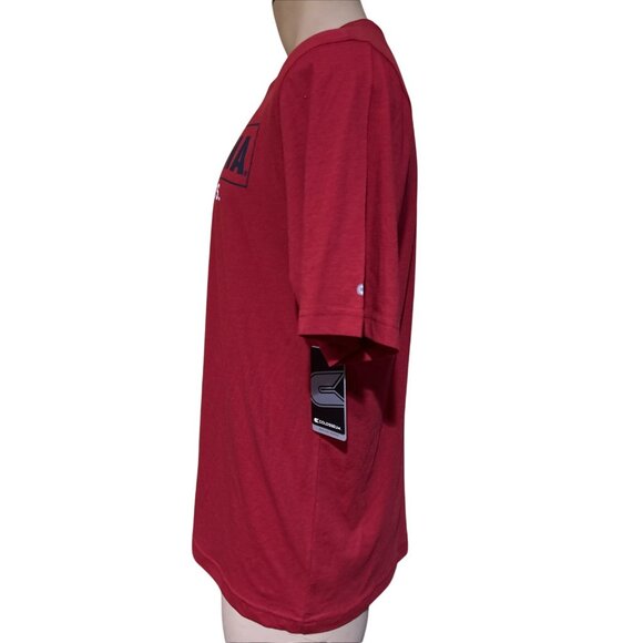 NEW Arizona Wildcats Colosseum Red Performance Shirt Men's L - Picture 4 of 8